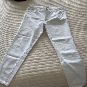 Wit & Wisdom white denim.